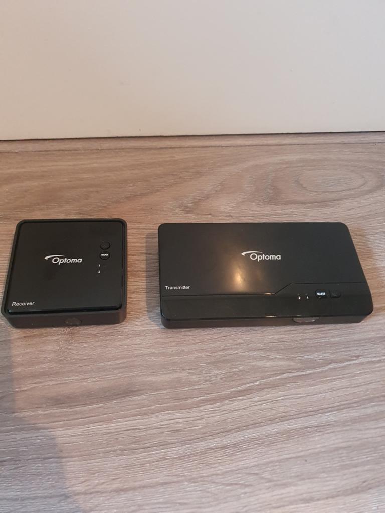 Optoma WHD200 draadloze HDMI zender en ontvanger, Ophalen of Verzenden, Gebruikt