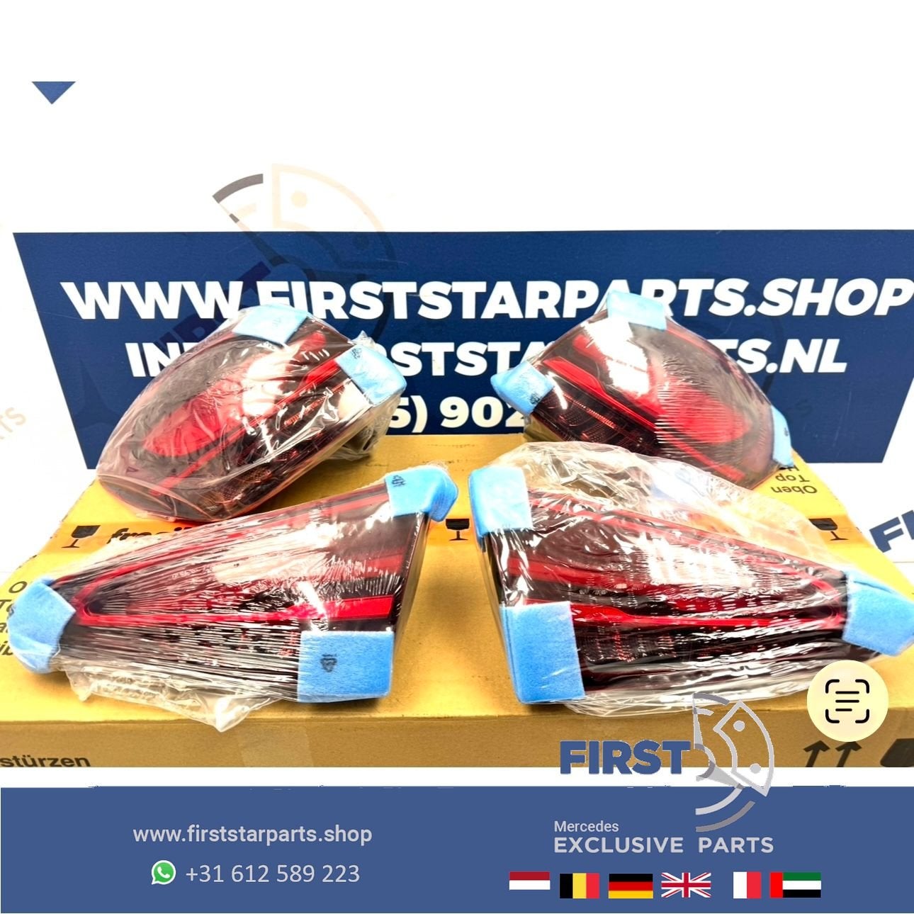 W177 V177 FACELIFT A35 A45 A45s AMG ACHTERLICHT SET A KLASSE, Gebruikt, -, Ophalen of Verzenden, -