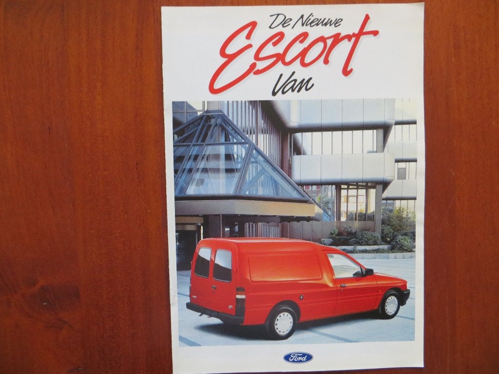 De nieuwe Ford Escort Van (dec. 1991), Ophalen of Verzenden, Nieuw, Ford
