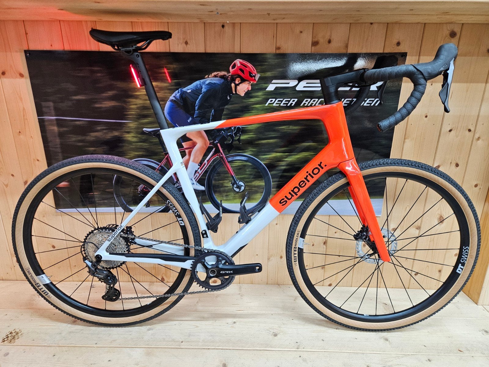 SUPERIOR XR 9.5 GF MAAT XXL  GRX 1x12 TOP AANBIEDING!!!!, Fietsen en Brommers, 28 inch, Carbon, 10 tot 15 versnellingen, Heren