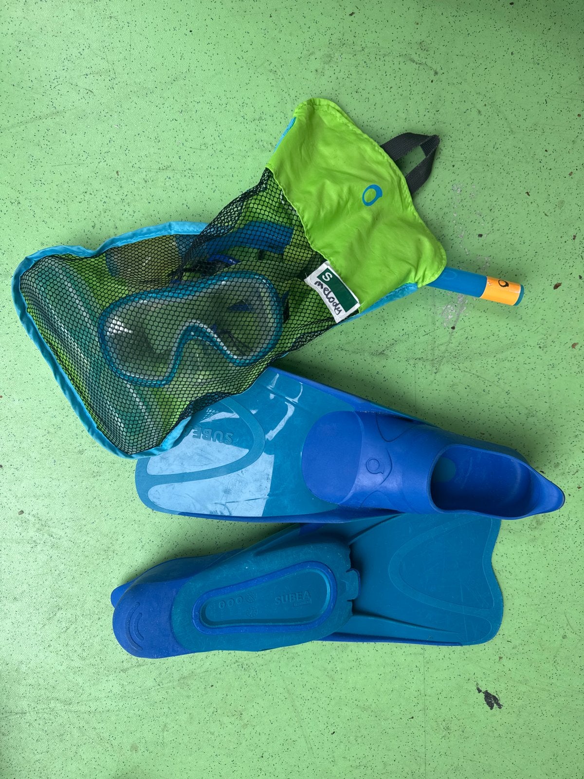 Snorkelset voor kinderen - Ideaal voor zwemles/vakantie, Ophalen, Gebruikt, Snorkelset