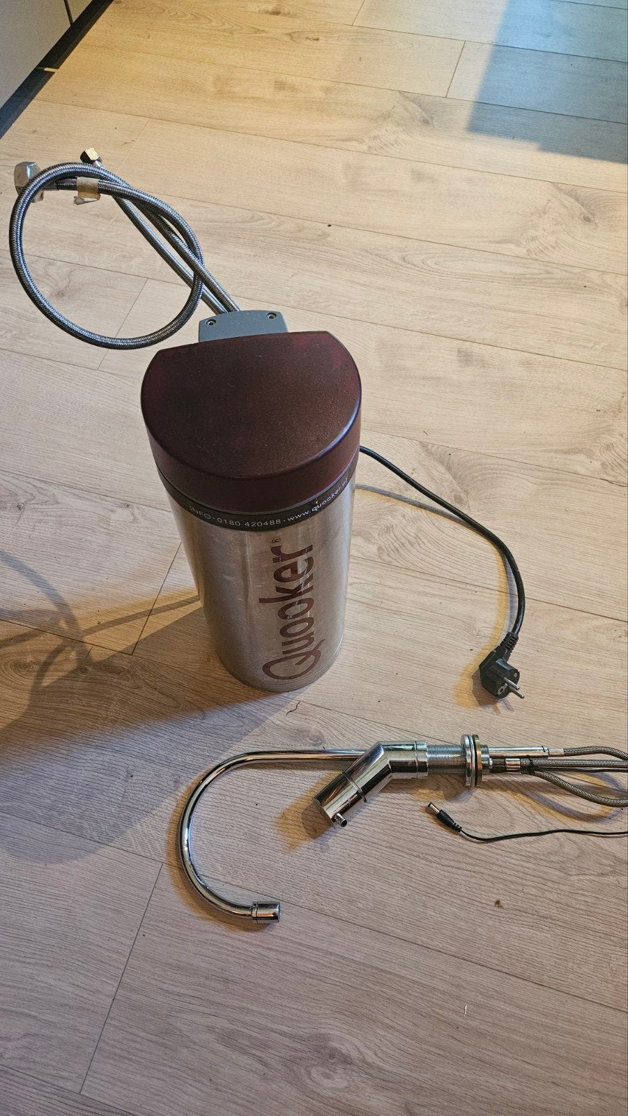 Quooker  3 liter, Ophalen, Gebruikt, Aardgas, Boiler
