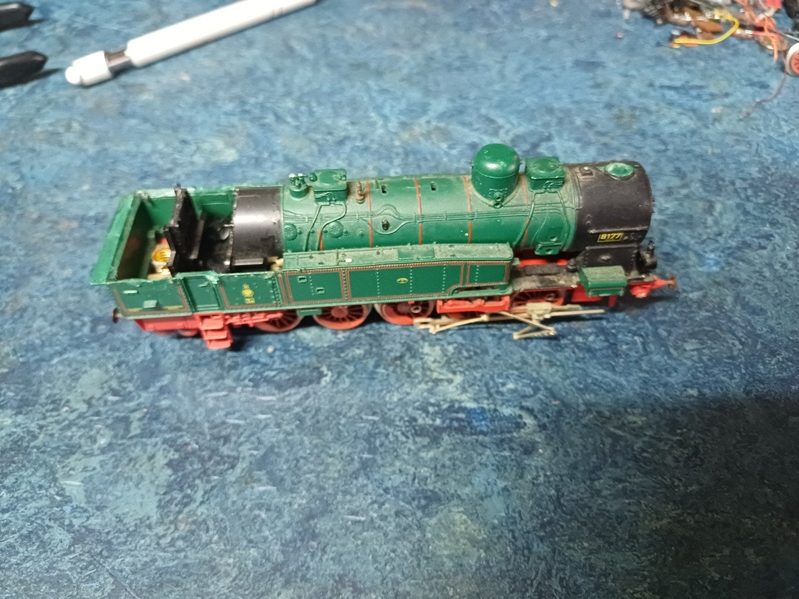 Fleischmann 4810 Locomotief onderdelen, Gebruikt, Fleischmann, Ophalen of Verzenden, Analoog