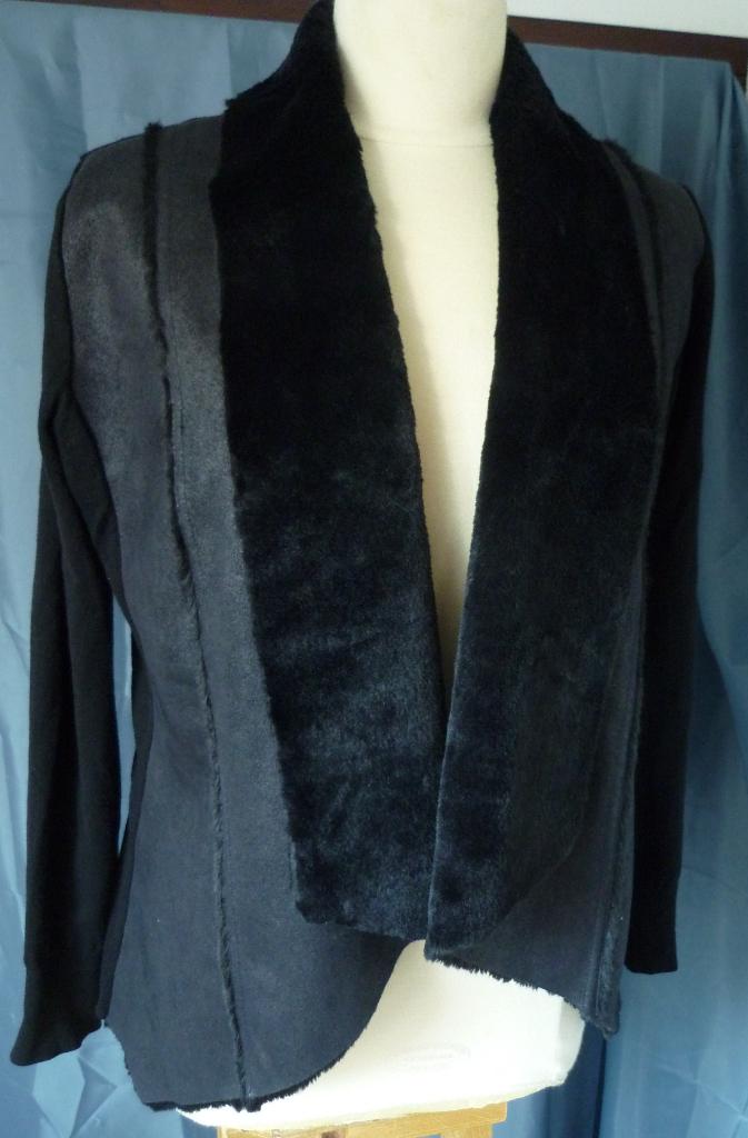 Morgan blazer maat L jasje / vest ( 42 / 44 ), Zwart, Maat 42/44 (L), Zo goed als nieuw, Jasje