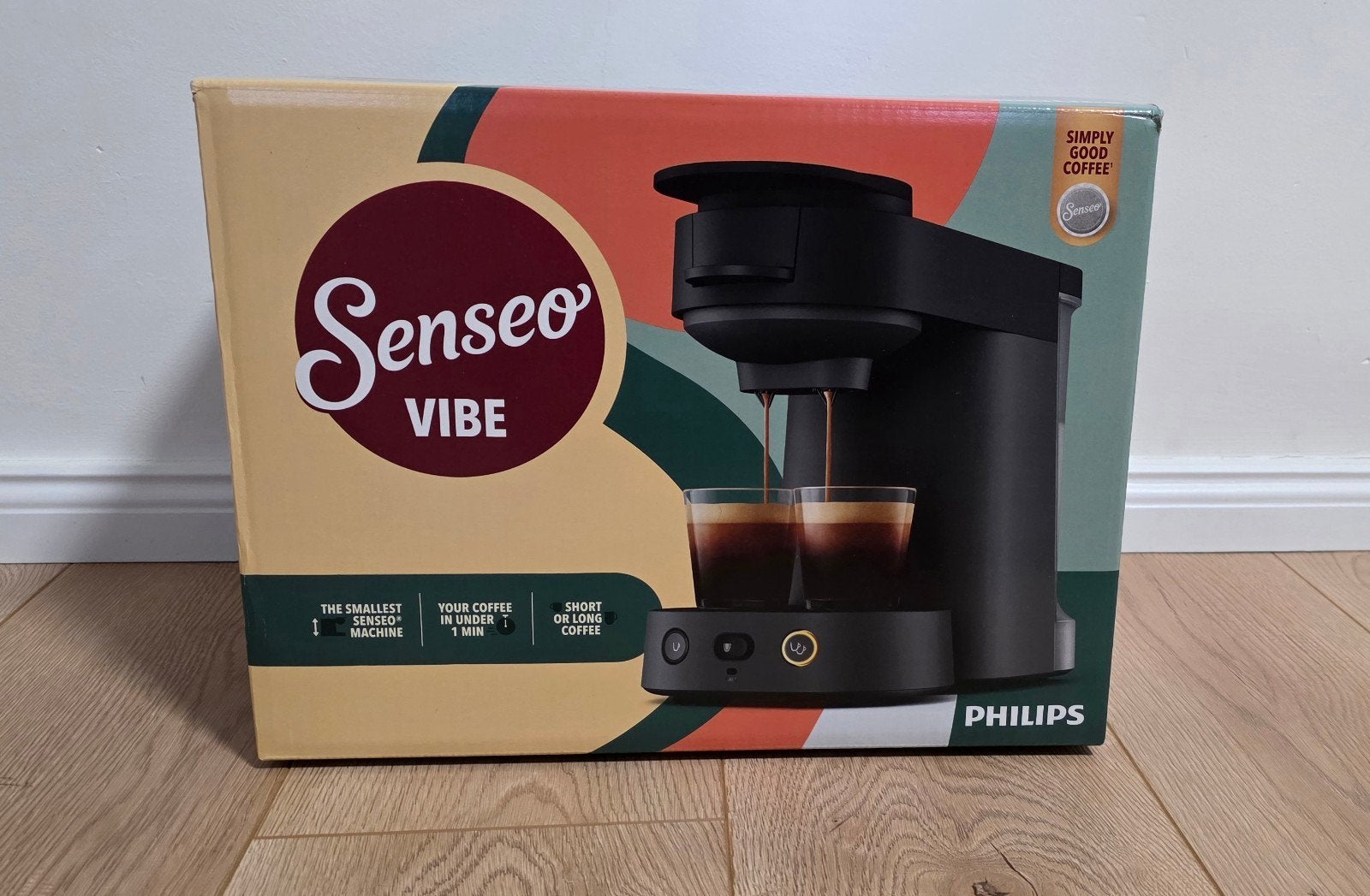 Philips Senseo Vibe CSA225/50 Koffiepadmachine - Nieuw, Witgoed en Apparatuur, Koffiezetapparaten, Ophalen of Verzenden, 2 tot 4 kopjes