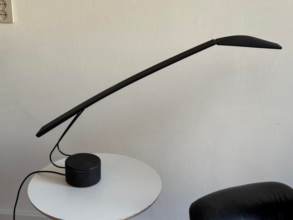 Vintage bureau lamp uit 1980 Italie, Ophalen of Verzenden, Gebruikt, Metaal