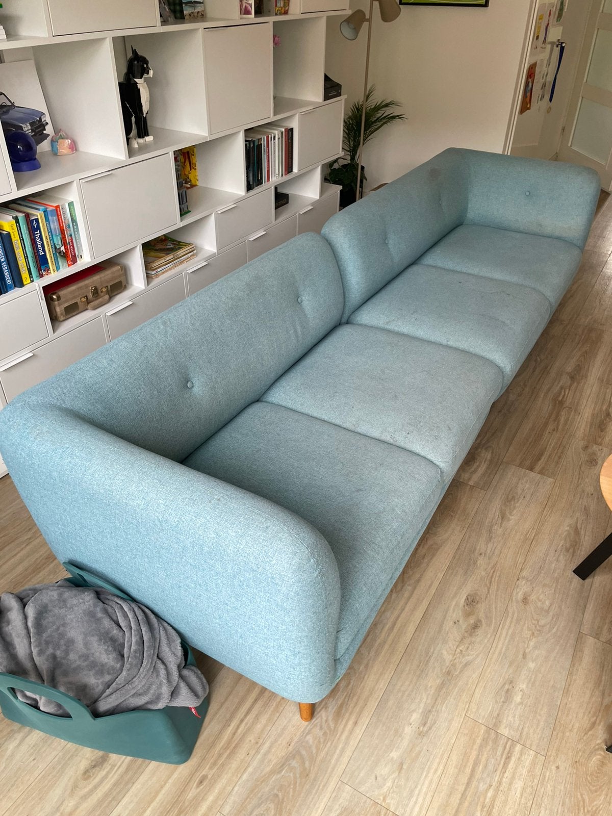 Bankstel bestaande uit 2 losse delen van 140cm breed., Ophalen, Gebruikt, 75 tot 100 cm, Minder dan 150 cm