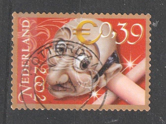nvph 2084 Efteling 2002  Langnek, Verzenden, Na 1940, Gestempeld