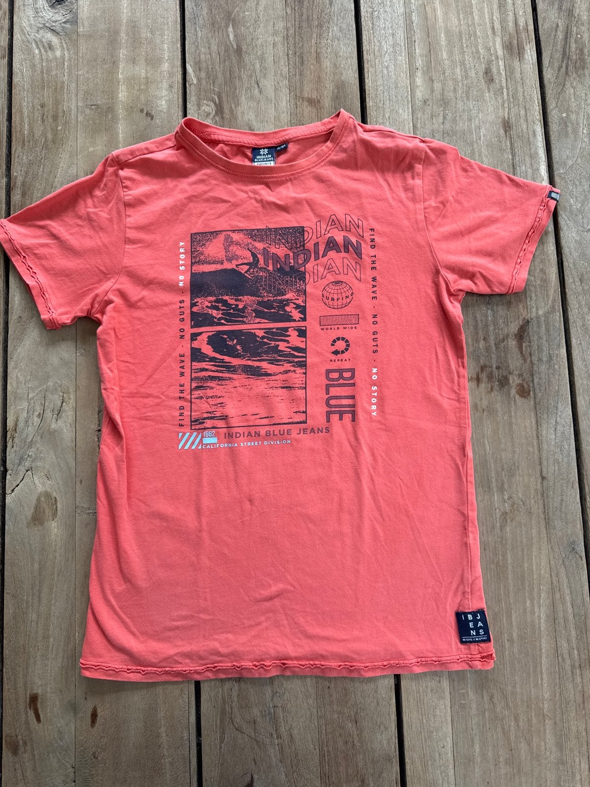 Indian Blue Jeans T-shirt maat 164, Ophalen of Verzenden, Gebruikt, Jongen, Shirt of Longsleeve