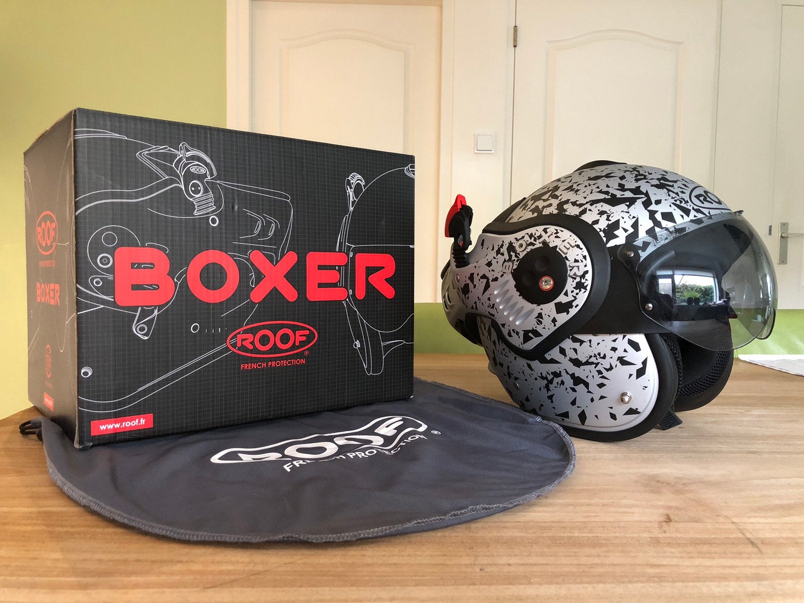 Roof Boxer Alpha - S, Ophalen of Verzenden, Tweedehands, Systeemhelm, Overige merken