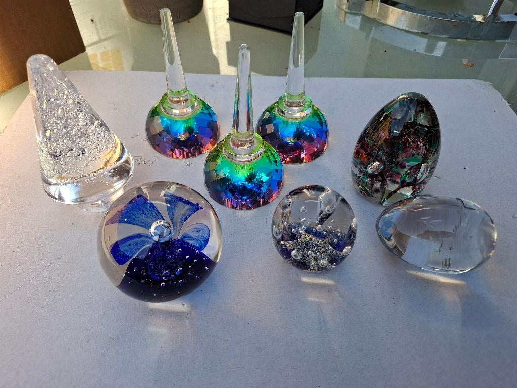 kristallen bollen, Antiek en Kunst, Antiek | Glas en Kristal, Verzenden
