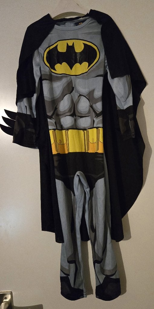 Nieuw Batman outfit + masker mt 98 / 104, Ophalen of Verzenden, Nieuw, 104 of kleiner, Jongen