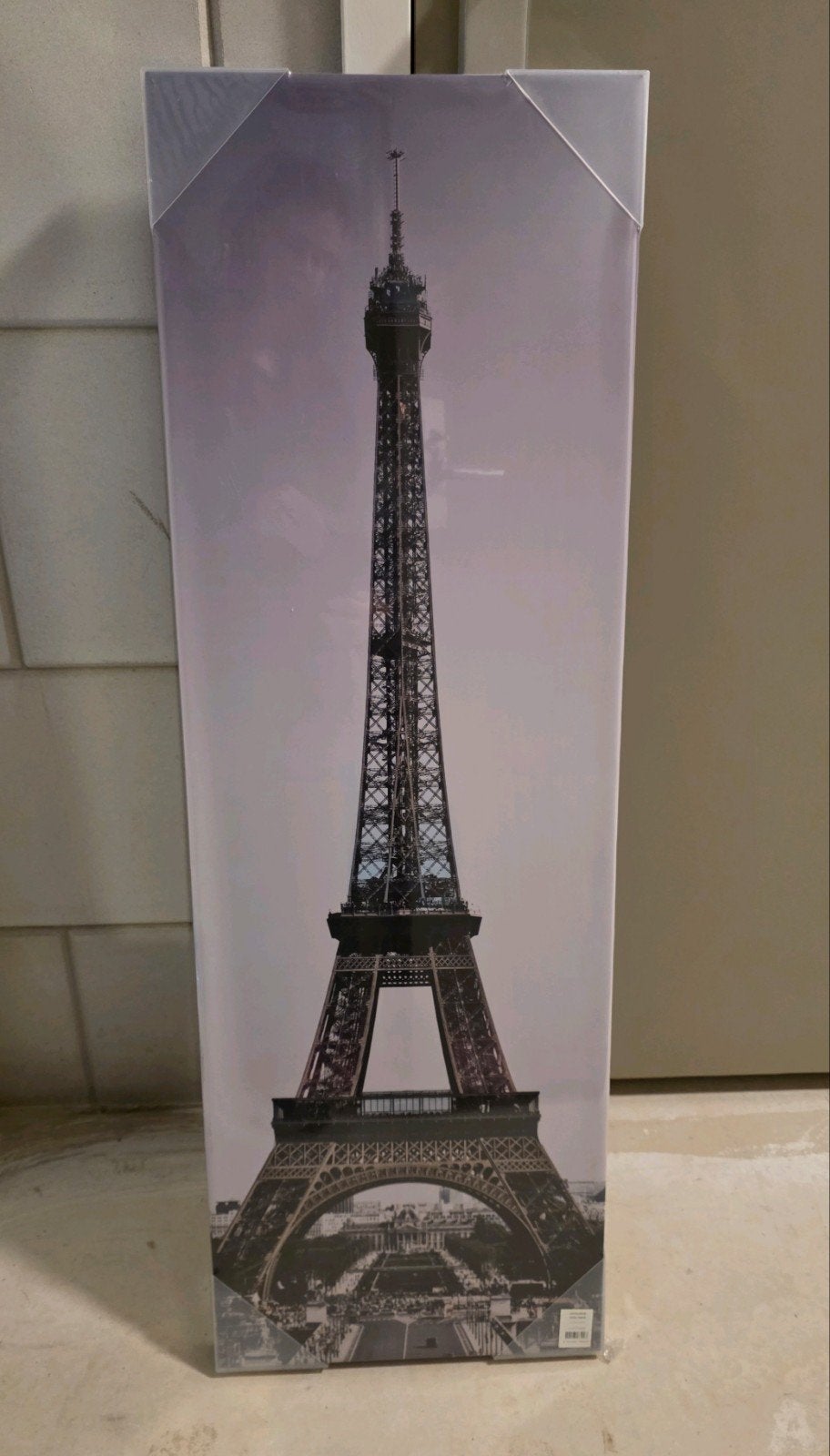 Groot canvasdoek schilderij Eiffeltoren Parijs Paris NIEUW, Ophalen of Verzenden, Nieuw