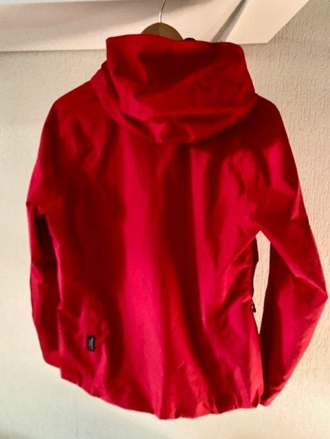 Schöffel outdoor jas maat M rood, Verzenden, Zo goed als nieuw, Rood, Maat 38/40 (M)