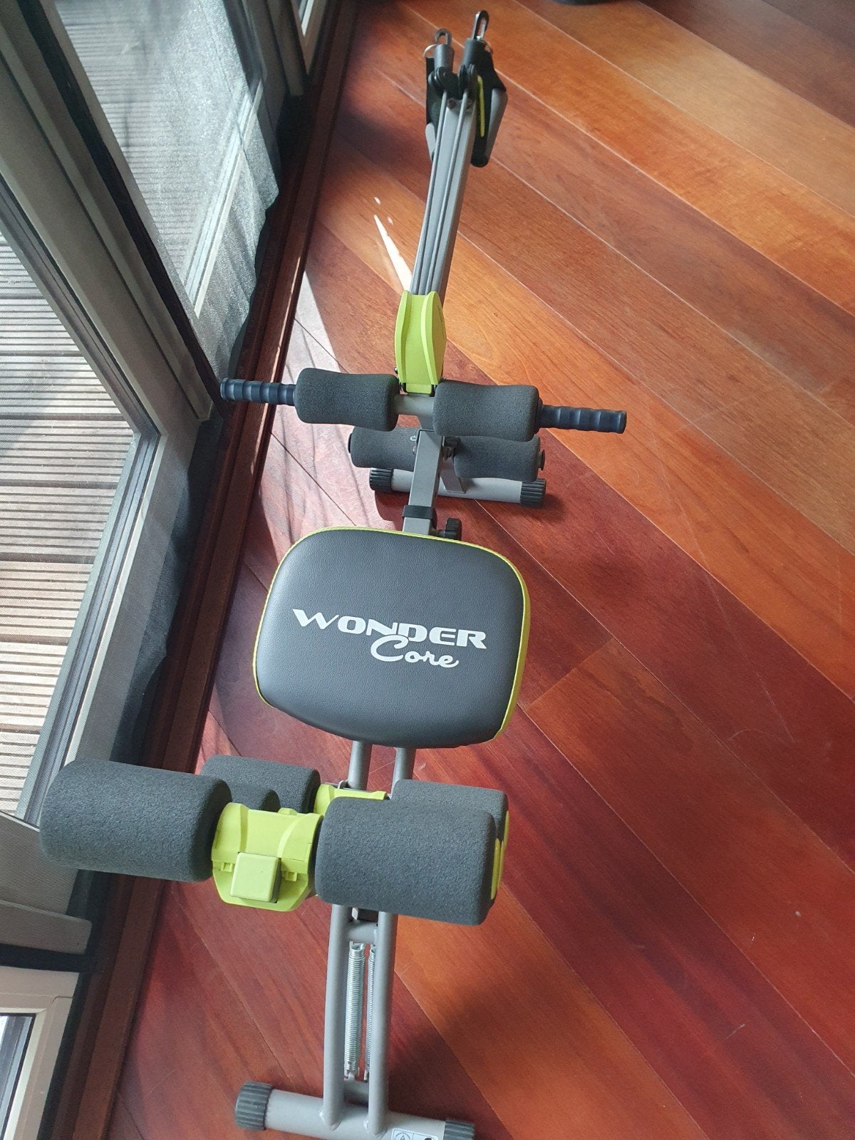 Wonder Core II buikspiertrainer - Zo goed als nieuw!, Ophalen, Overige typen, Zo goed als nieuw, Metaal