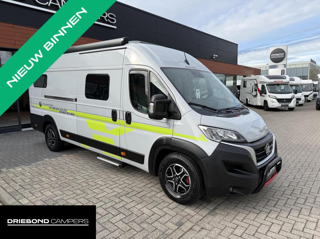 Hymer Yellowstone Cross-Over 180PK 9T-Automaat Enkele Bedden, Caravans en Kamperen, Automaat, Buscamper of Camperbus, Airbags
