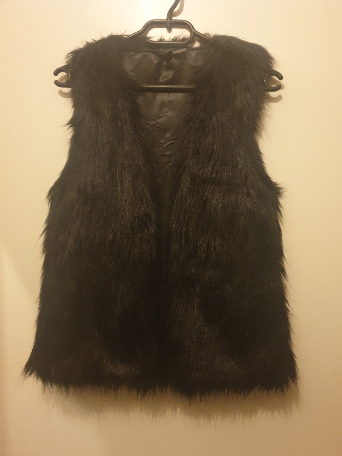 zwarte gilet maat S/M, Ophalen, Zo goed als nieuw, Zwart