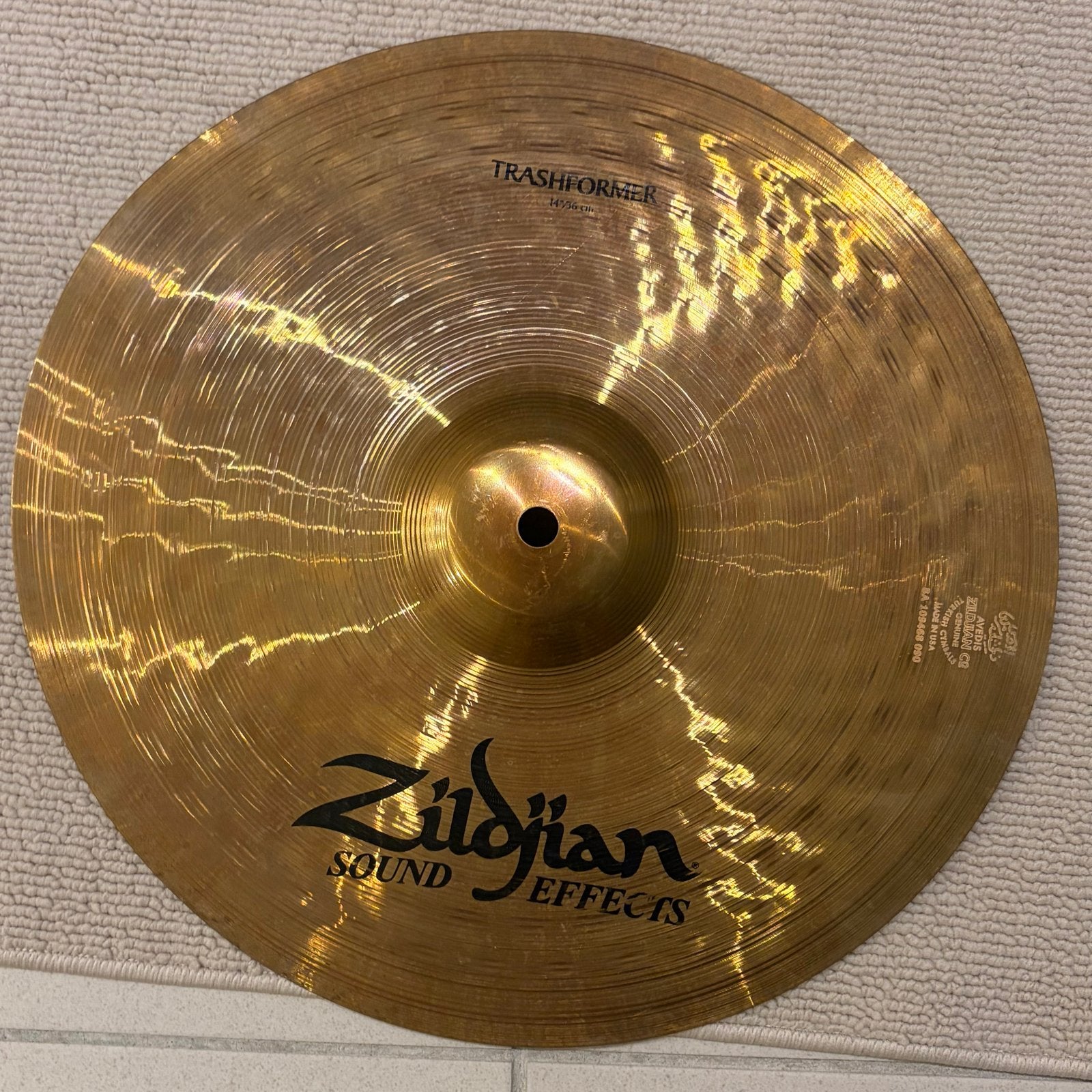 14” Zildjian Sound Effects Trashformer [2021] NOS, Usa, Drums of Percussie, Nieuw, Ophalen of Verzenden