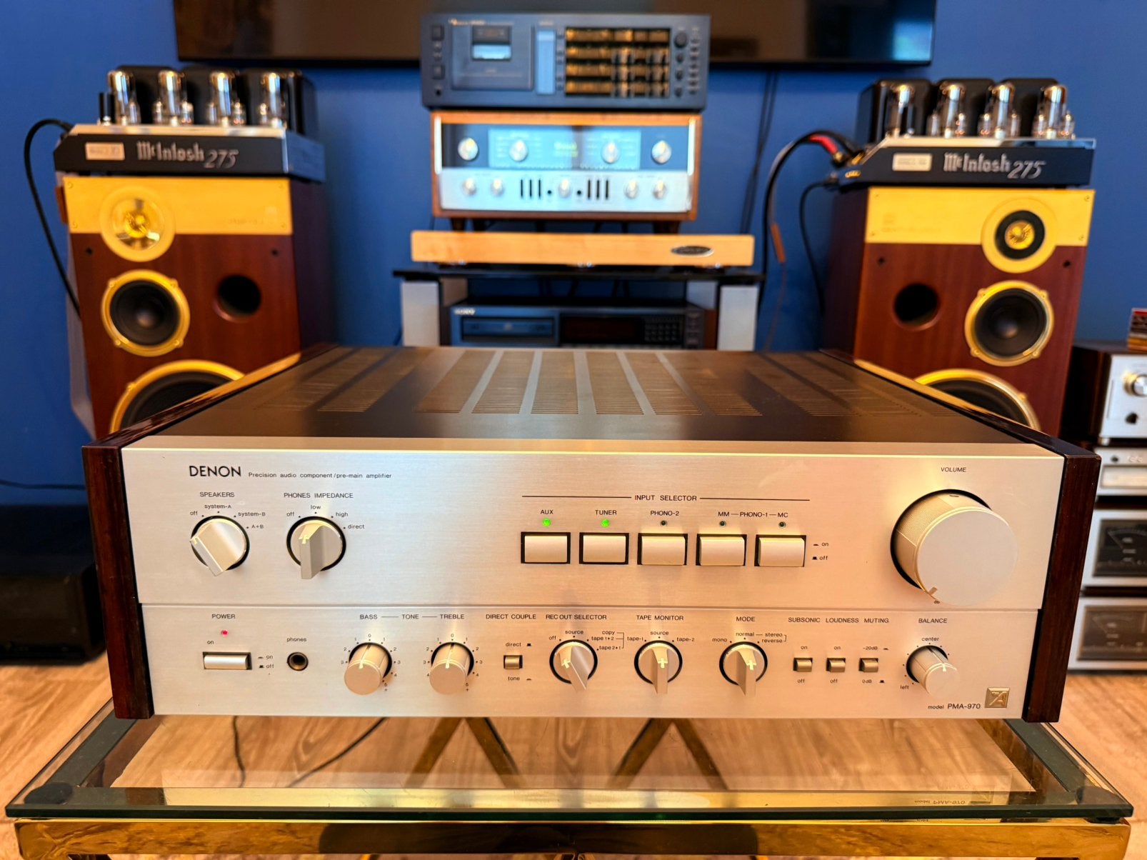 Denon pma-970, Ophalen, Zo goed als nieuw, Denon