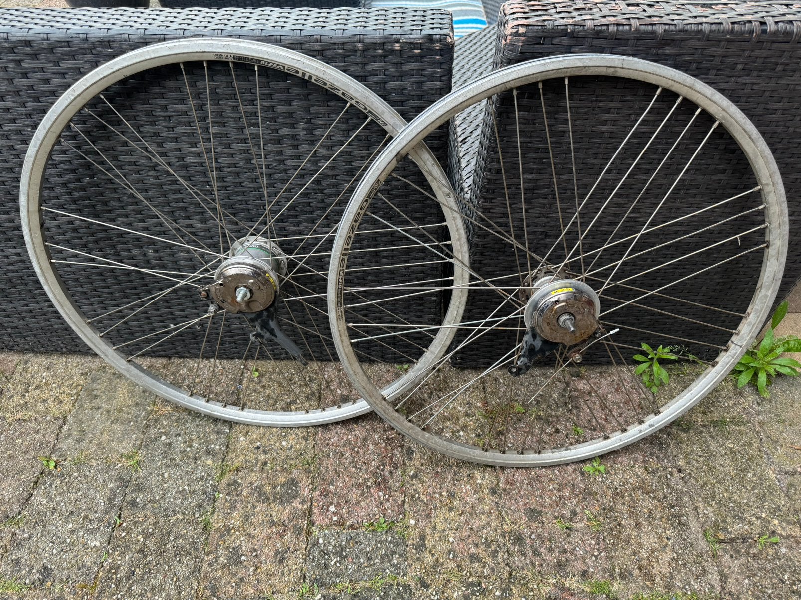 Gazelle 28” wielset /w shimano, Ophalen, Gebruikt