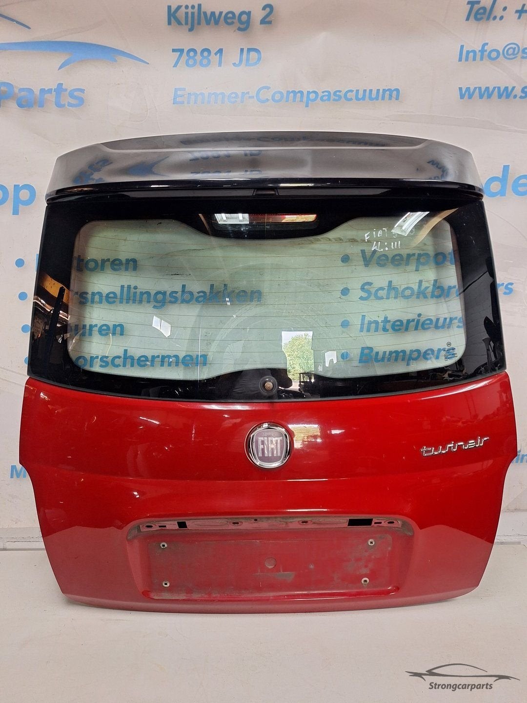 Achterklep Fiat 500 met extra spoiler kleur 111, Gebruikt, -, Ophalen of Verzenden, Achter