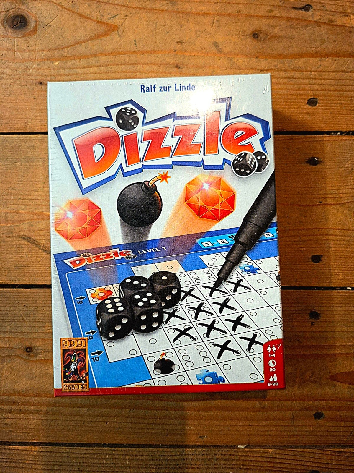 Dizzle dobbelspel - Nieuw in folie, Een of twee spelers, Ophalen, Nieuw, 999 Games