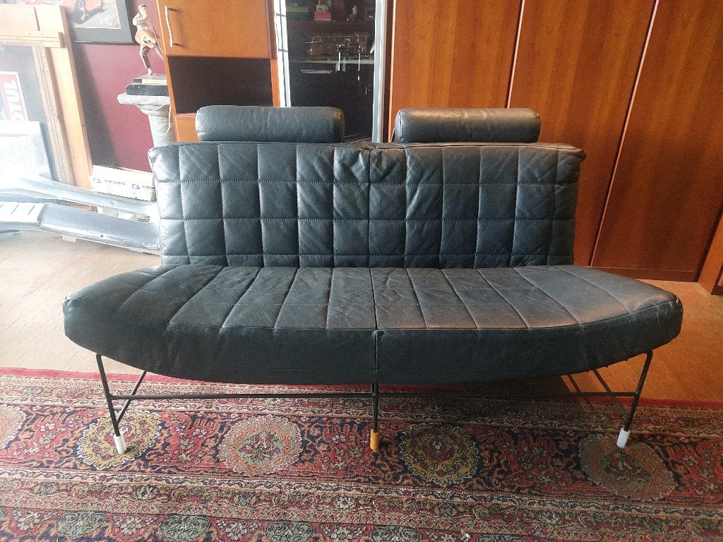 Leolux Volare bank, Ophalen, Gebruikt, Industrieel, modern, 150 tot 200 cm