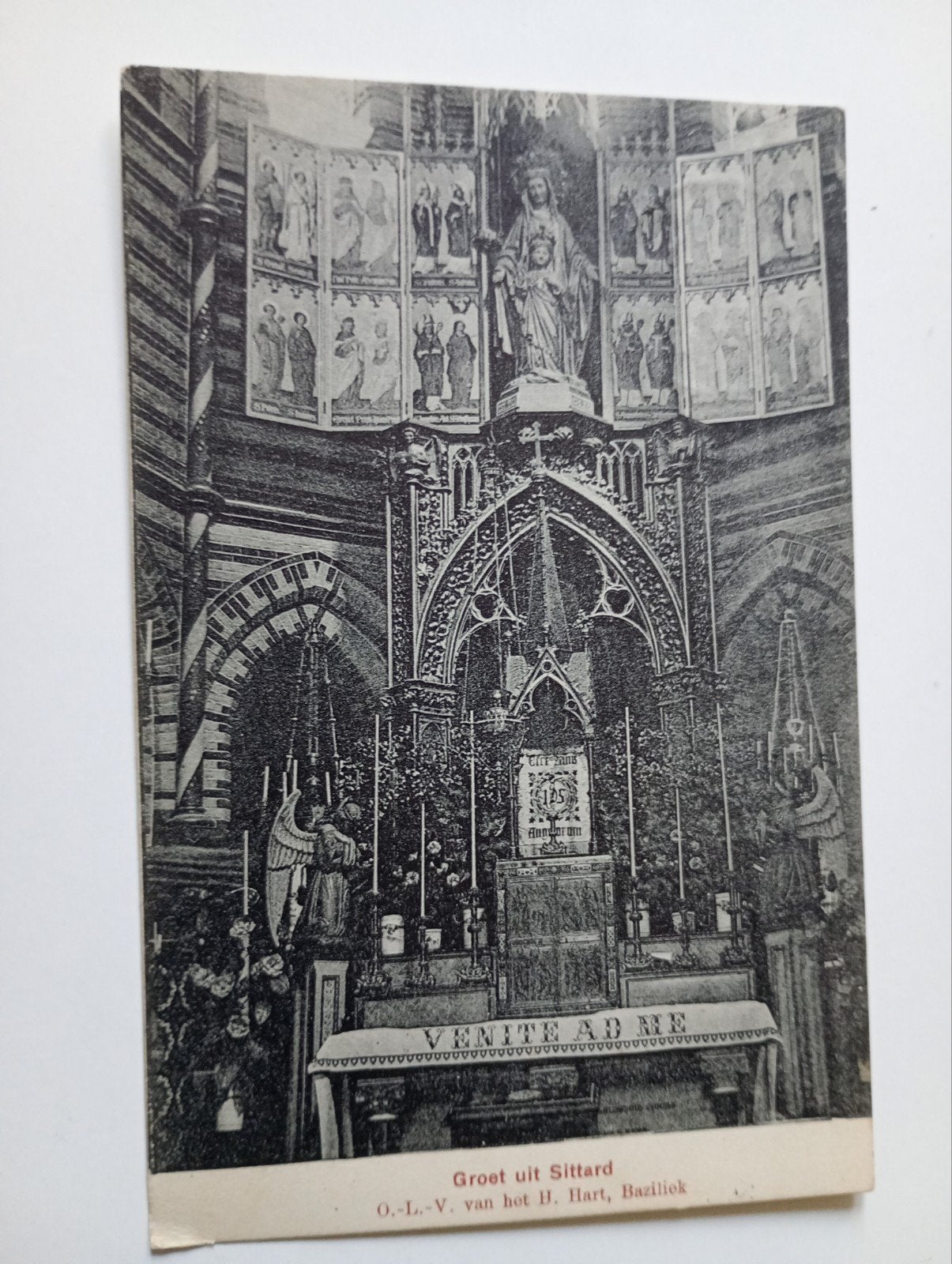 Sittard Basiliek 1909, Ophalen of Verzenden, Voor 1920, Gelopen, Limburg