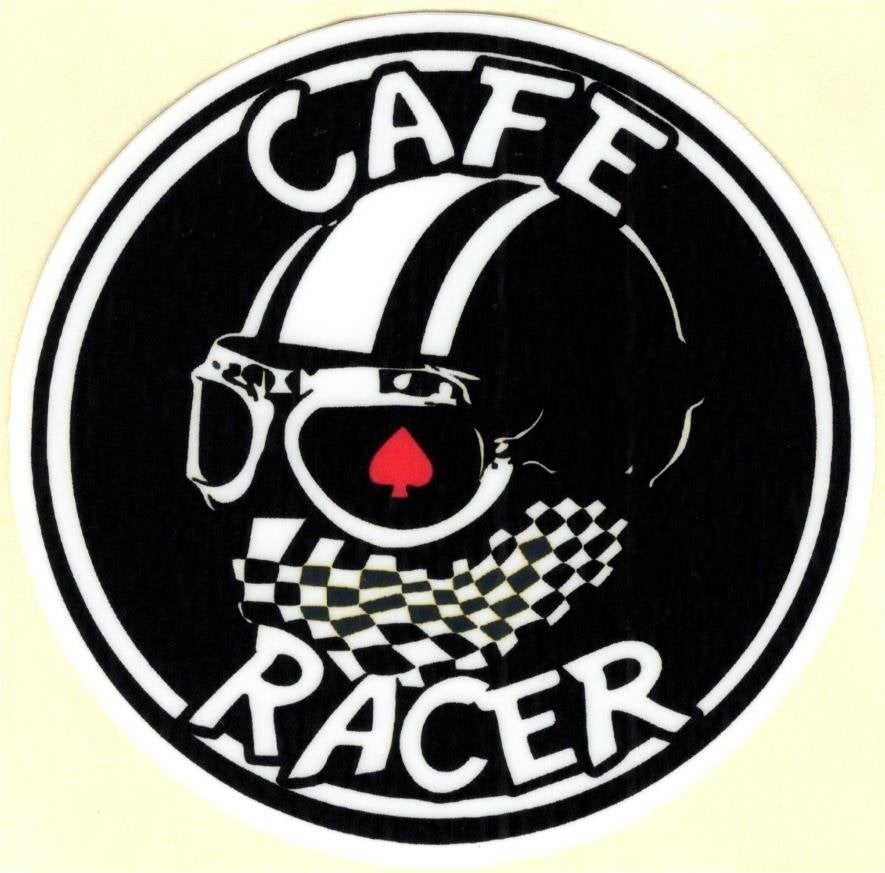 Cafe Racer sticker #23, Verzenden