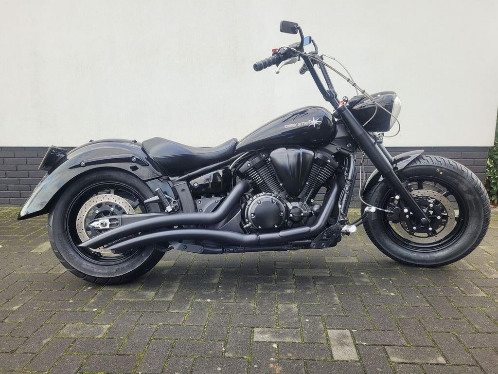 YAMAHA XVS 1300 A MIDNIGHT STAR-DARK STAR -Nieuwe banden etc, 2 cilinders, Bedrijf, Onbekend, Meer dan 35 kW