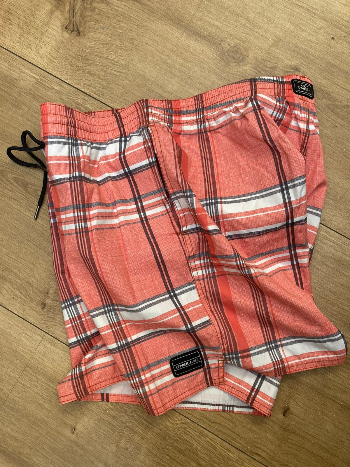 ==Bijna Nieuw== O'Neill Zwemshort - Geruit - Maat XL, Ophalen of Verzenden, Maat 56/58 (XL)