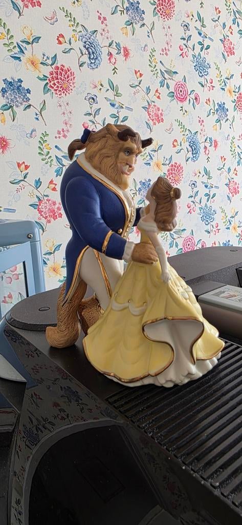 Lenox disney showcase beauty dances with beast, Verzamelen, Verzenden, Assepoester of Belle, Zo goed als nieuw, Beeldje of Figuurtje
