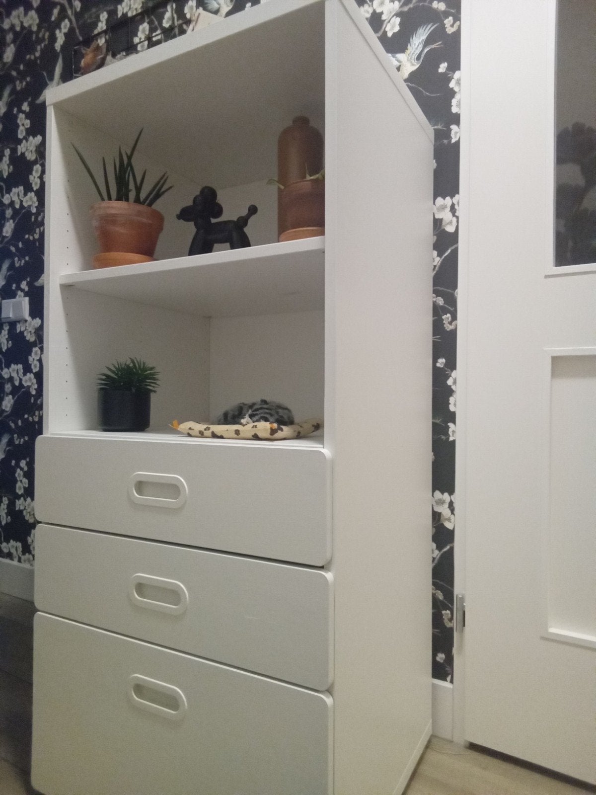 Stevige boeken laden kast, geen beschadigingen, Huis en Inrichting, Ophalen, 50 tot 100 cm, Zo goed als nieuw, 3 of 4 laden