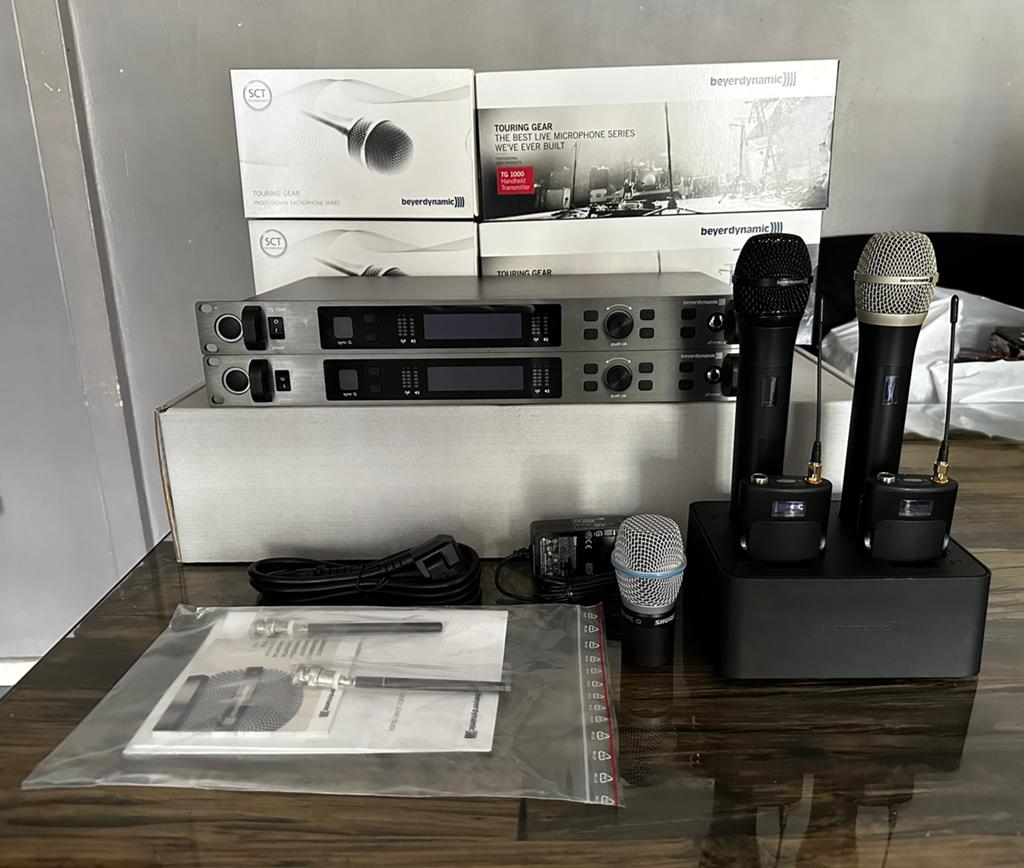 Beyer Dynamic TG1000 Set, Ophalen, Zo goed als nieuw, Zangmicrofoon