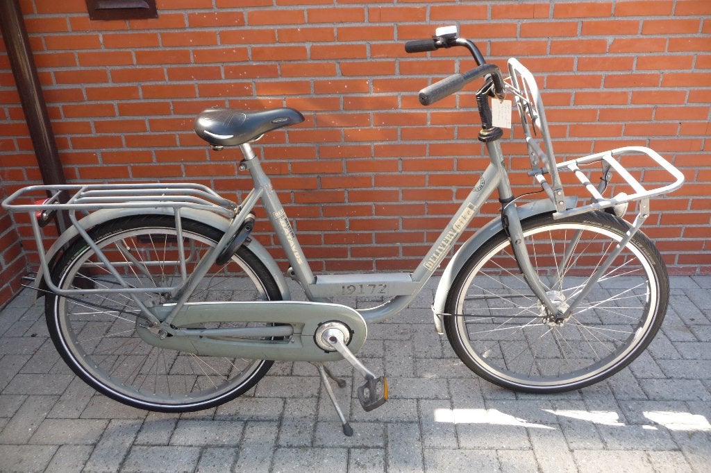 DAMESFIETS BATAVUS DILIVERY BIKE FRAME HOOGTE 55 CM ., Fietsen en Brommers, Ophalen, Batavus, 56 cm of meer, Gebruikt