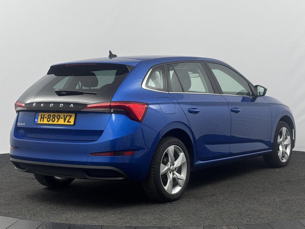 Skoda Scala 1.0 TSI 115pk Ambition | Pack Image | 17"velgen, Auto's, Skoda, Gebruikt, Met garantie (alle), Blauw, 116 pk