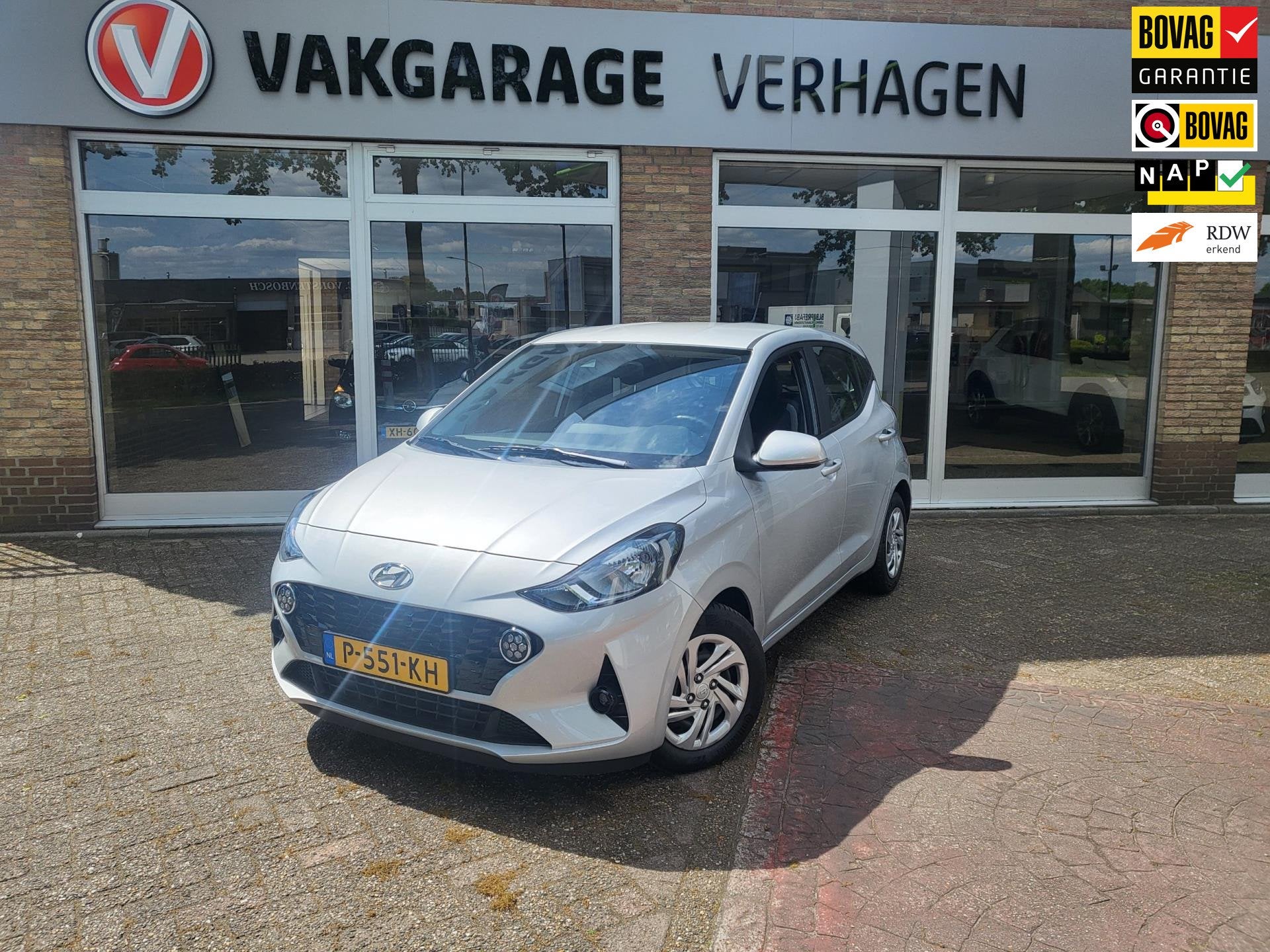 Hyundai I10 Comfort, Voorwielaandrijving, Dealer onderhouden, Stof, Gebruikt