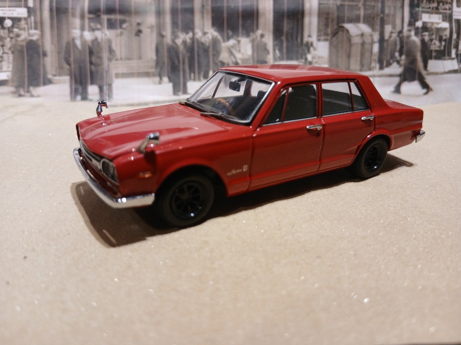 Nissan Skyline 3000 GT-R PGC10 1;43 Kyosho, Ophalen of Verzenden, Nieuw, Auto, Kyosho