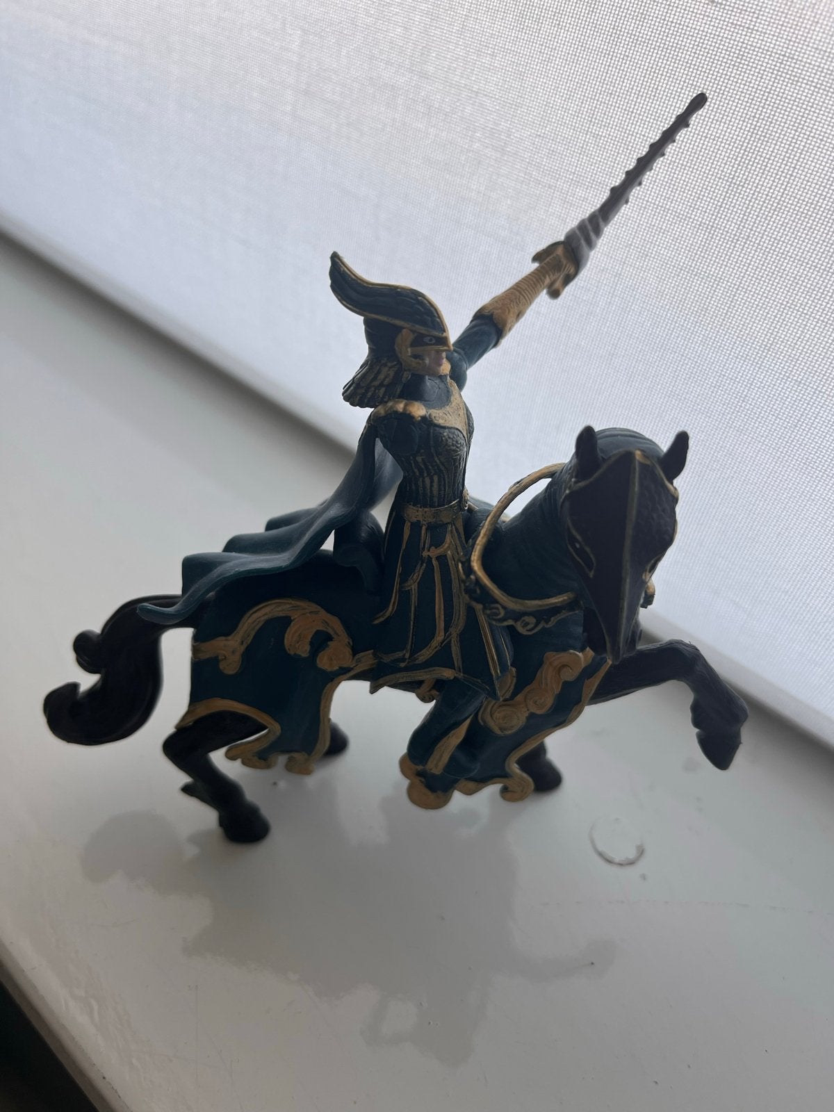 Schleich Elf op Paard - Fantasie Speelfiguur, Verzamelen, Ophalen of Verzenden, Zo goed als nieuw