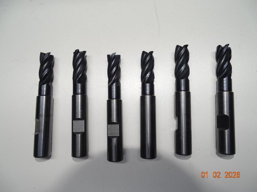 Frezen hardmetaal 10 en 11 mm 4 snijders, Doe-het-zelf en Verbouw, Ophalen of Verzenden, Zo goed als nieuw, Elektrisch, Overige soorten