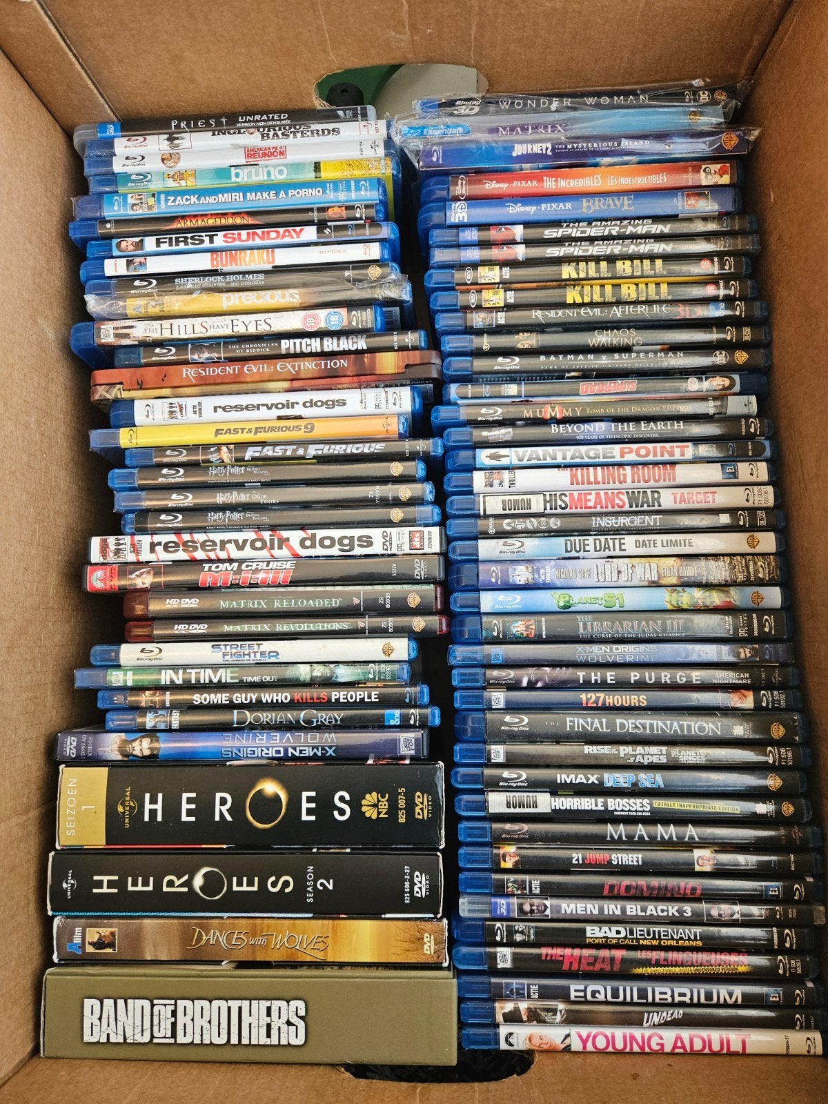 Grote collectie Blu-rays en DVD's, Vanaf 16 jaar, Nederlands, Ophalen of Verzenden, Inclusief doosje