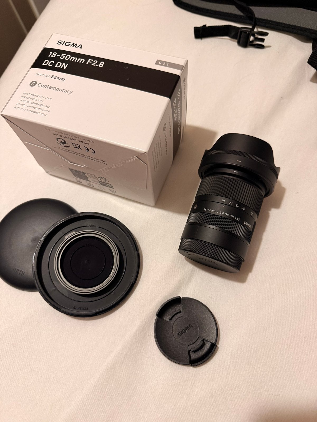 [ONGEBRUIKT] Sigma 18-50mm F2.8 DC DN + Urth Pro VND, Sony E-mount, Sigma, Autofocus, Nieuw