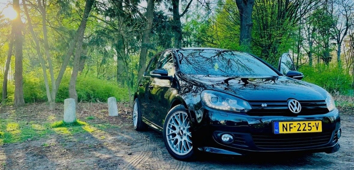 BBS CS5 Velgen met Zomerbanden - 18 inch, Auto-onderdelen, 18 inch, Gebruikt, Banden en Velgen, Ophalen of Verzenden