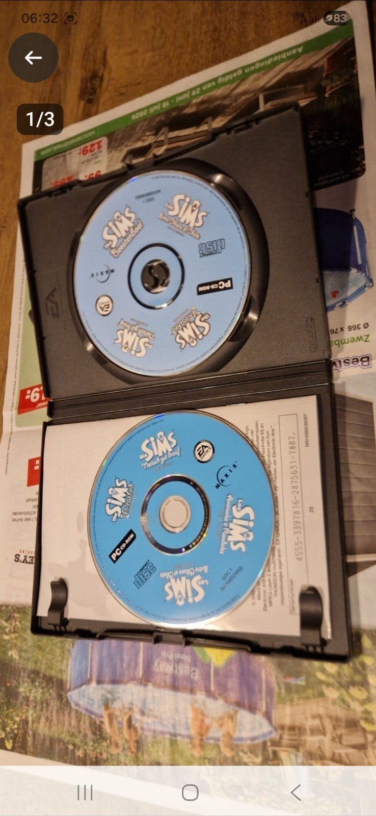 De Sims: Deluxe Edition PC-CDROM - Zo goed als nieuw, Spelcomputers en Games, Games | Pc, 1 speler, Ophalen of Verzenden, Zo goed als nieuw