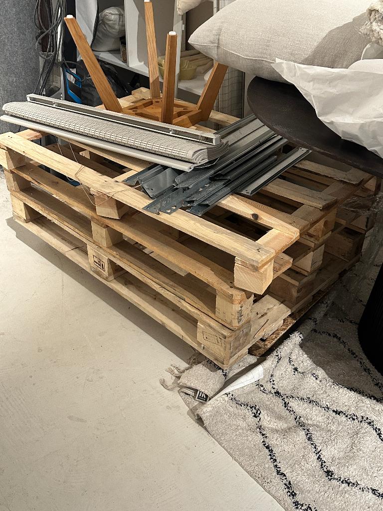 Pallets - gratis af te halen, Ophalen, Gebruikt, Pallet, Minder dan 200 cm