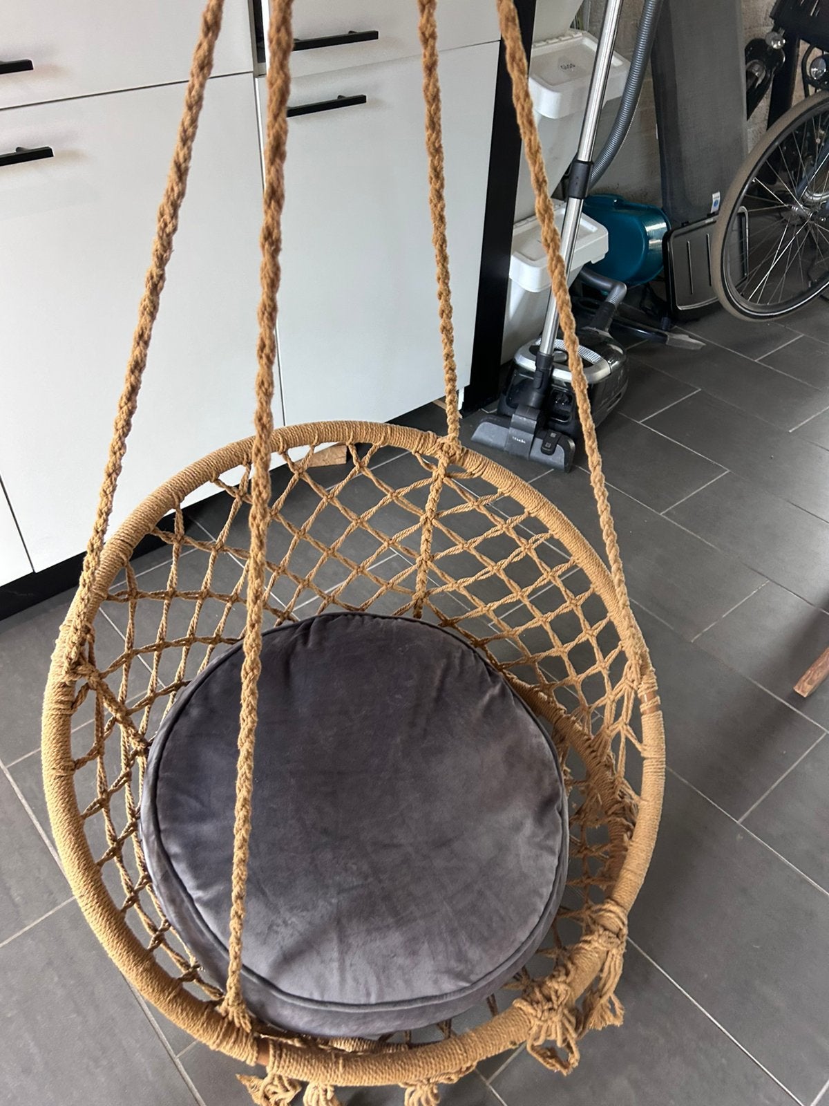 Hang stoel, Tuin en Terras, Ophalen, Zo goed als nieuw, Buiten