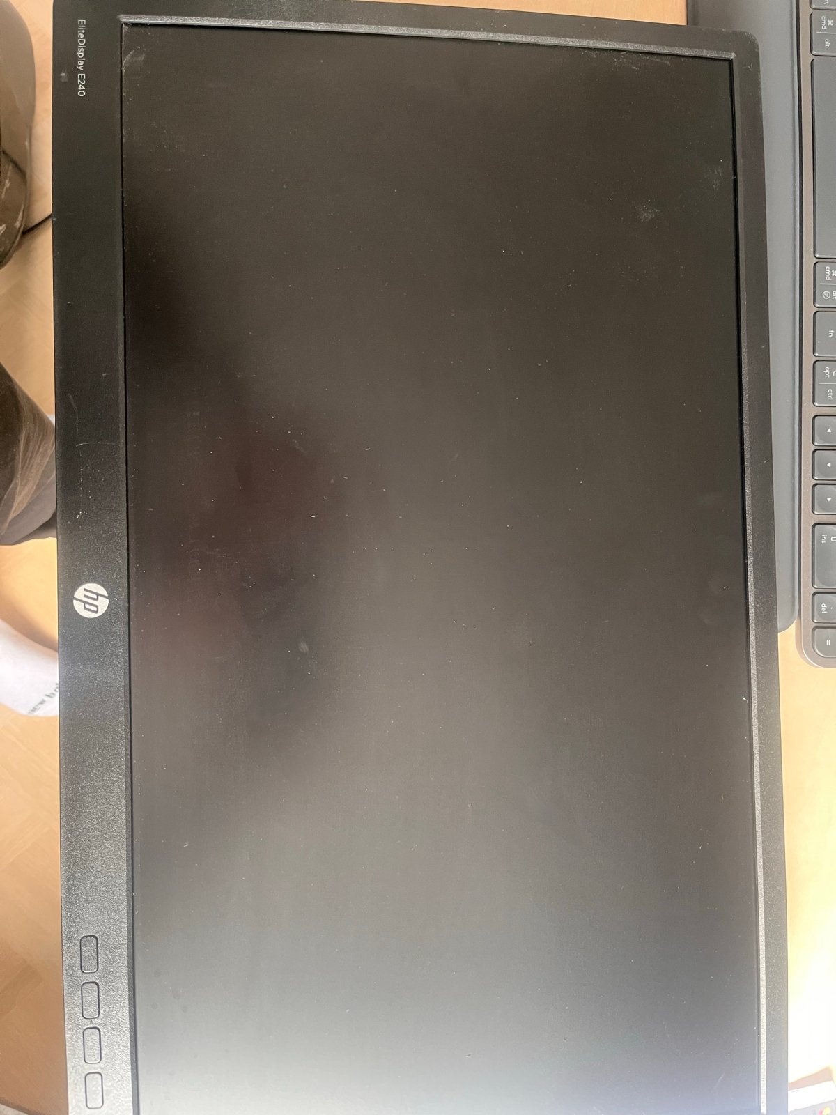 HP 23 inch monitor (E240) zonder voet, gebruikt, Computers en Software, Monitoren, Gebruikt, HDMI, Ophalen