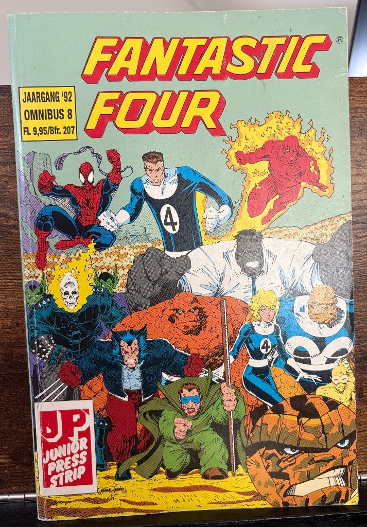 Fantastic Four Omnibus #8 Jaargang '92 (JuniorPress), Amerika, Ophalen of Verzenden, Gelezen, Eén comic