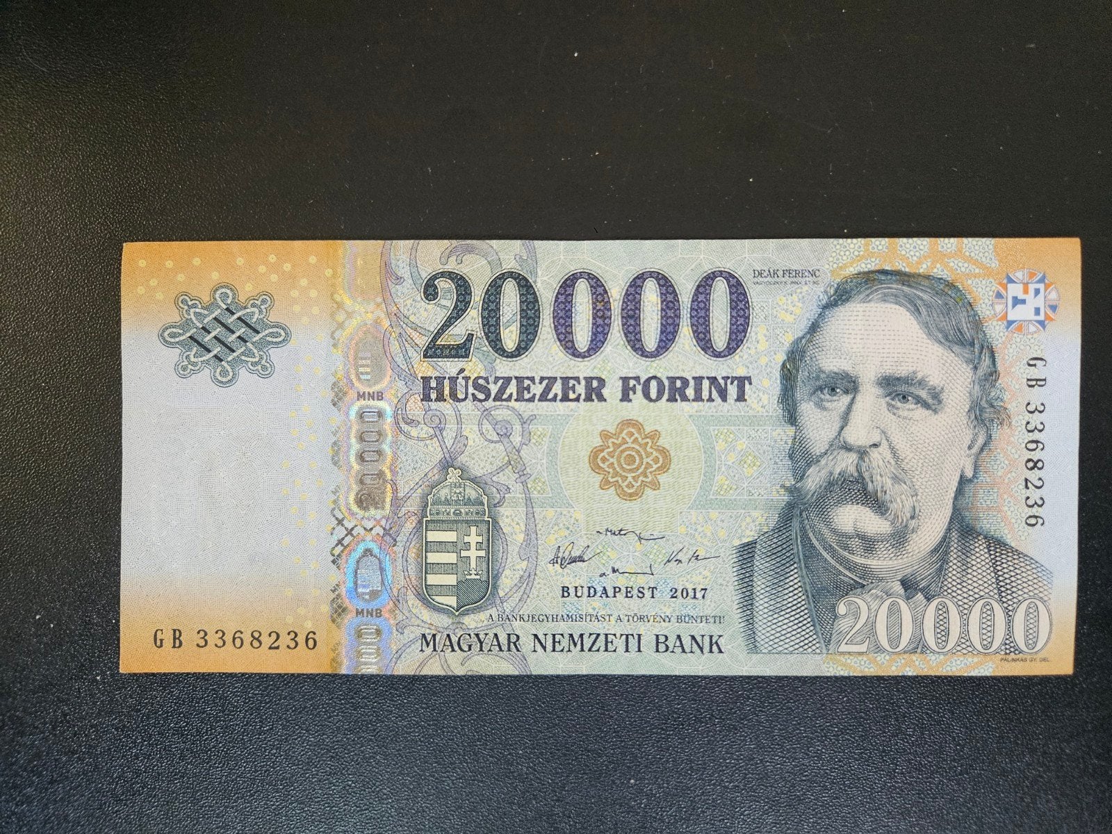 Hongarije pick 207c 2017 zf, Verzenden, Hongarije, Los biljet