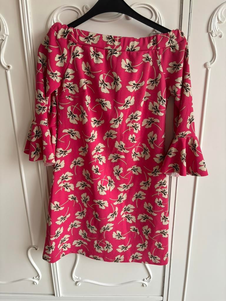 Nieuw fuchsia roze jurk merk JBC maat 38, Kleding | Dames, Nieuw, Ophalen of Verzenden, Knielengte, Roze